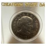 (3) Susan B Anthony One Dollar Coins