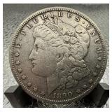 (3) Morgan Silver Dollars - 1887, 1888, 1890
