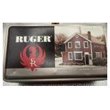 Case XX Ruger trapper knife with metal case