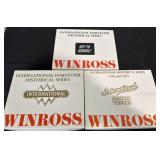 3 international metal toy truck sets