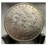 1901 United States Silver Dollar