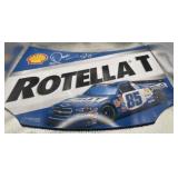Rotella T hood shaped metal sign