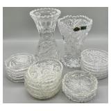 Vintage Crystal & Pressed Glass Lot
