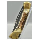 Vintage Buck 110 Stag Folding Knife