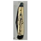 Case Genuine Stag Peanut Pocket Knife #5220 SS