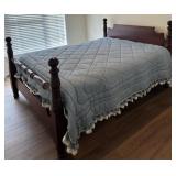 Cherry Four-Poster Queen Size Bed