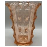 Art Deco 1930s Stolze Glass Vase