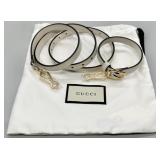 Gucci Sylvie Leather Strap w/Gold Hardware