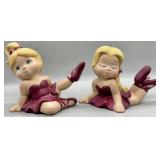Vintage Cermaic Ballet Dancer Figurines