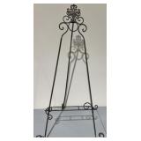 Wrought Iron Easel