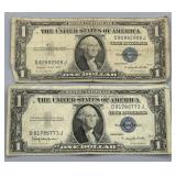 1935 G/H One Dollar Silver Blue Notes