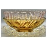 Vintage Glass Serving Dishes