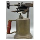 Vintage Turner Baffle 200 Brass Blow Torch