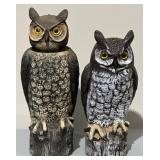 Vintage Dalen Products Owl Garden Decoys