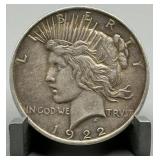 1922 Peace Silver Dollar