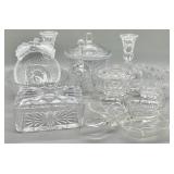 Assorted Crystal and Glass Decor