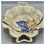 Tuscan Style Vintage Ceramic Serving Bowl