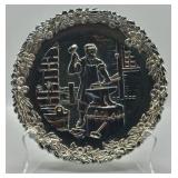 Fenton 1972 Annual Carnival Glass Collector Plate