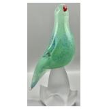 Murano Glass Bird Sculpture