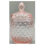 Fenton Hobnail Jam/Honey Jar