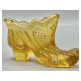 Michael Fenton Signed Amber Satin Boot