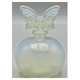 French Opalescent Art Glass Perfume Bottle