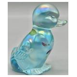 Fenton Iridized Opalescent HP Duckling