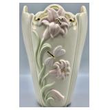Lenox Ivory Lily of The Valley Dragonfly Vase
