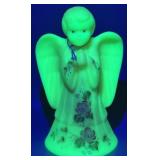 Fenton Burmese Uranium Angel Boy HP Roses
