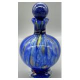 Murano Decanter Swirl Stopper Italian Lavorazione