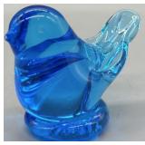 Signed Leo Ward Blue Bird of Happiness
