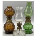 Vintage Hurricane Oil Lamps