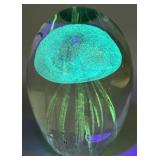 Vintage Pink Art Glass Paperweight