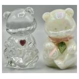 (2) Fenton Sitting Bears