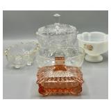 Vintage Glass Candy & Trinket Dishes