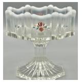 Fenton French Opalescent Compote