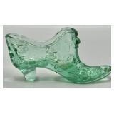 Fenton Sea Mist Green Rose Shoe