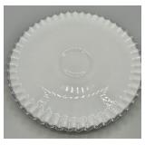 Fenton Silver Crest Ruffled 12in Cake Stand