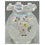 95th Anniversary Fenton Iridescent Satin Pitcher