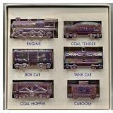 Boyd's Glass Special 6pc Train Set w/Original Box