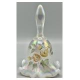Fenton French Opalescent HP & Signed Bell