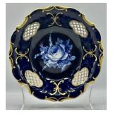 Pirken Hammer Porcelain Cobalt Blue Bowl