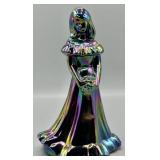 Fenton Plum Opalescent Iridized Bridesmaid Doll