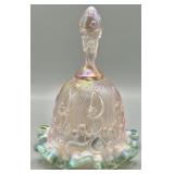 Fenton Pink Iridescent Lily of The Valley Bell