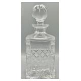 Crystal Whiskey Decanter - SEE DESC
