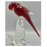 Vintage Murano Glass Bird Figurine