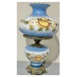 Vintage Gone With The Wind Hand-Painted Lamp