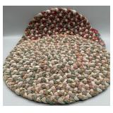 Vintage Braided Round Table Mats
