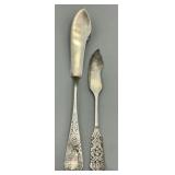 Antique Sterling Silver Butter Knives