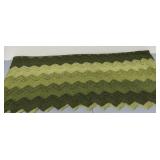 Vintage Crocheted Afghan Throw